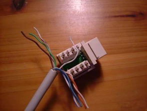 電腦網線插座接法圖詳解 T568A與T568B標準
